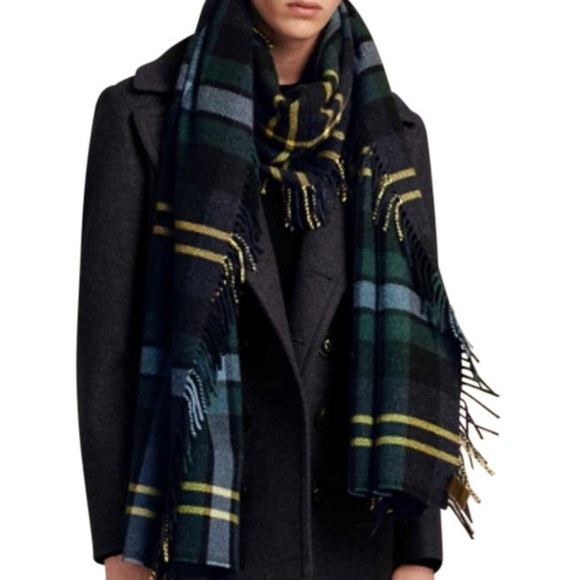 💥MAJOR SALE💥AUTHENTIC BURBERRY OVERSIZED SCARF - Picture 1 of 9